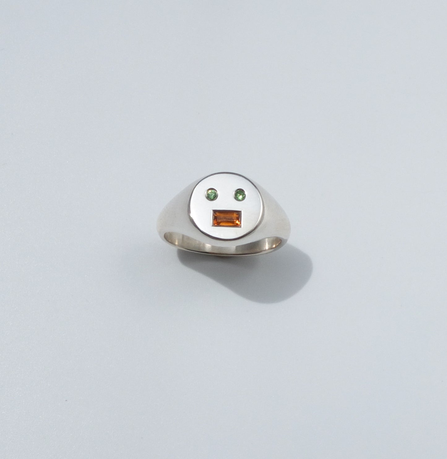 Gem Face Signet Ring I