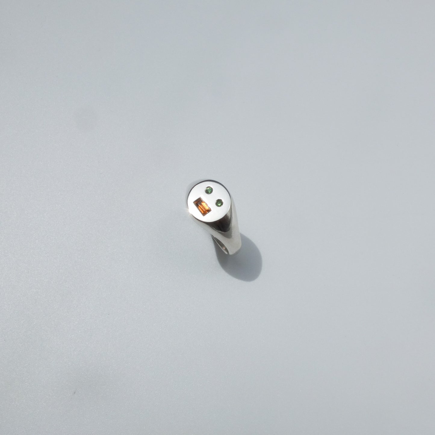 Gem Face Signet Ring I