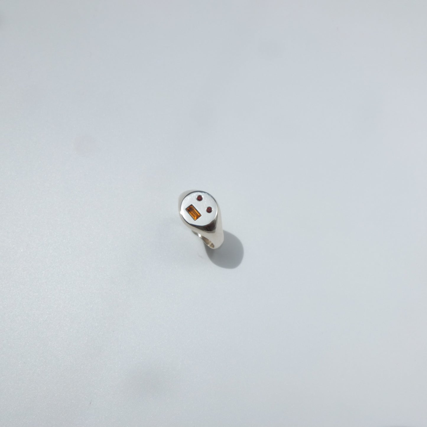 Gem Face Signet Ring II