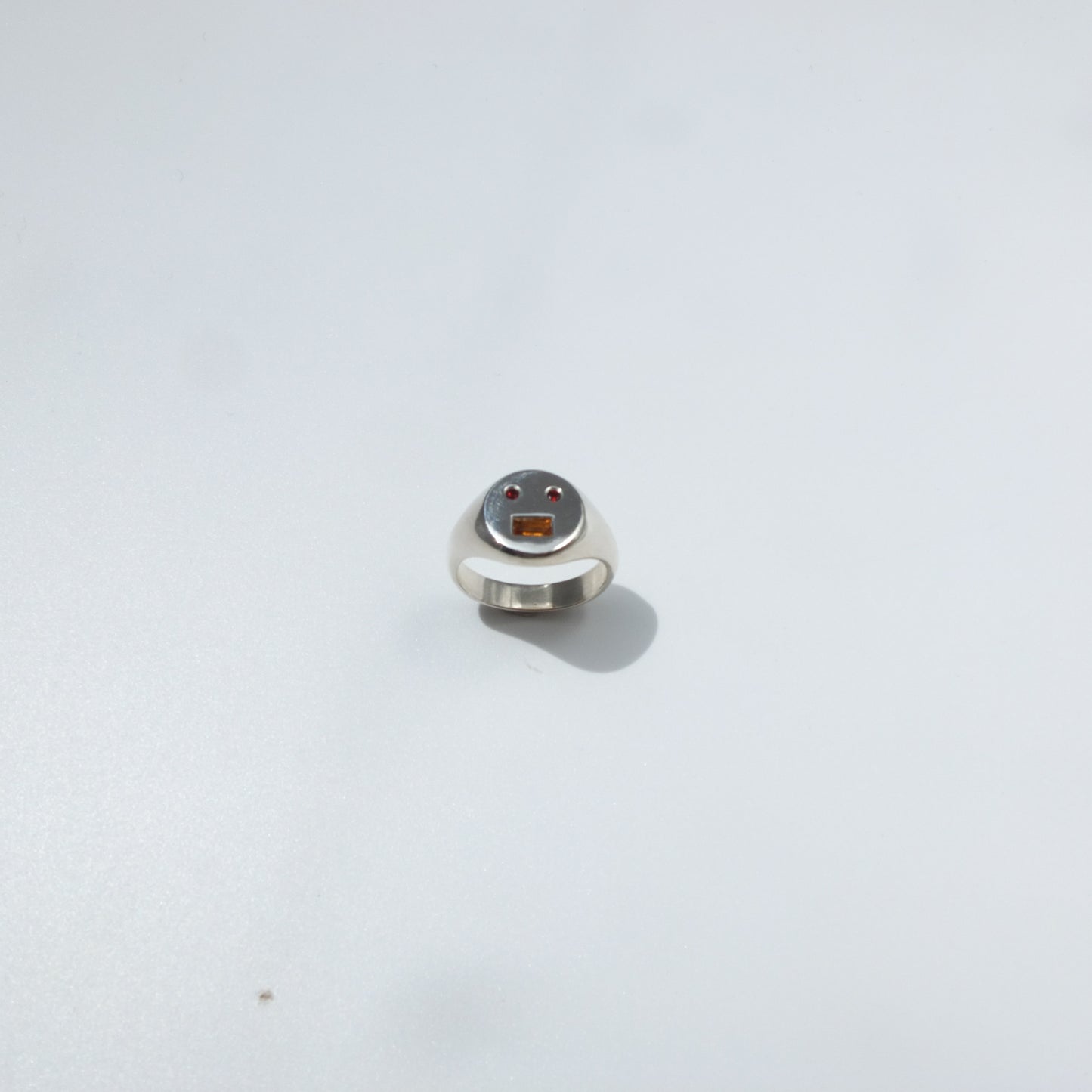 Gem Face Signet Ring II