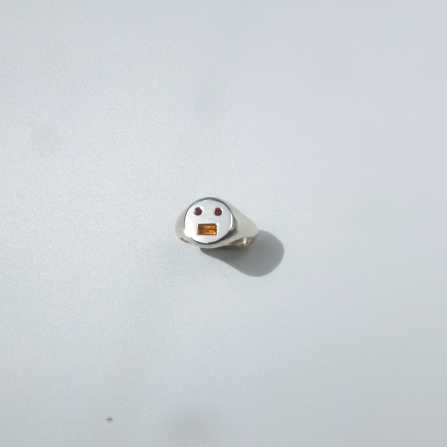 Gem Face Signet Ring II