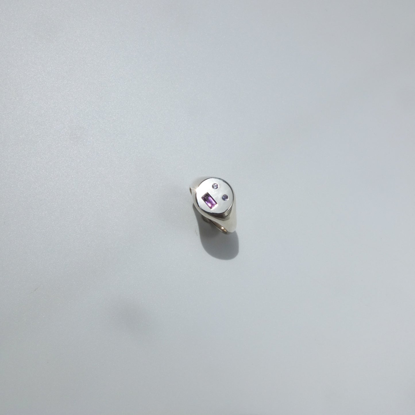 Gem Face Signet Ring IIII