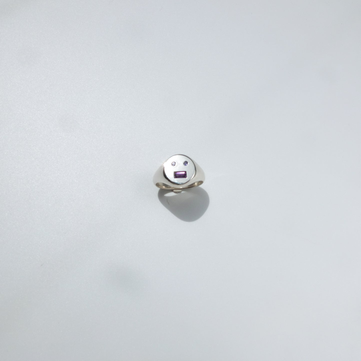 Gem Face Signet Ring IIII