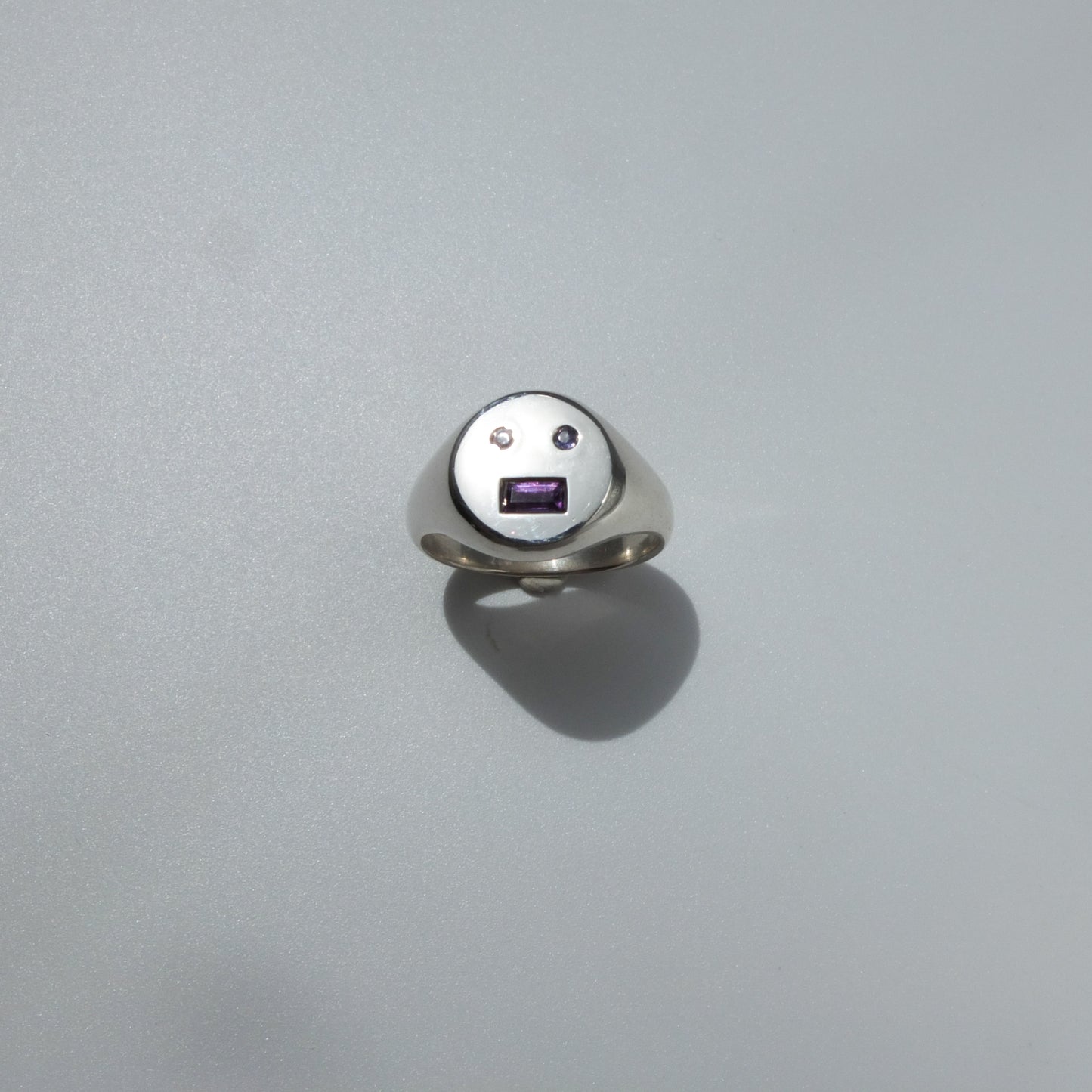 Gem Face Signet Ring IIII