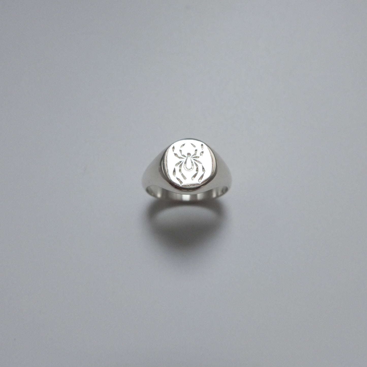Spider II Signet Ring