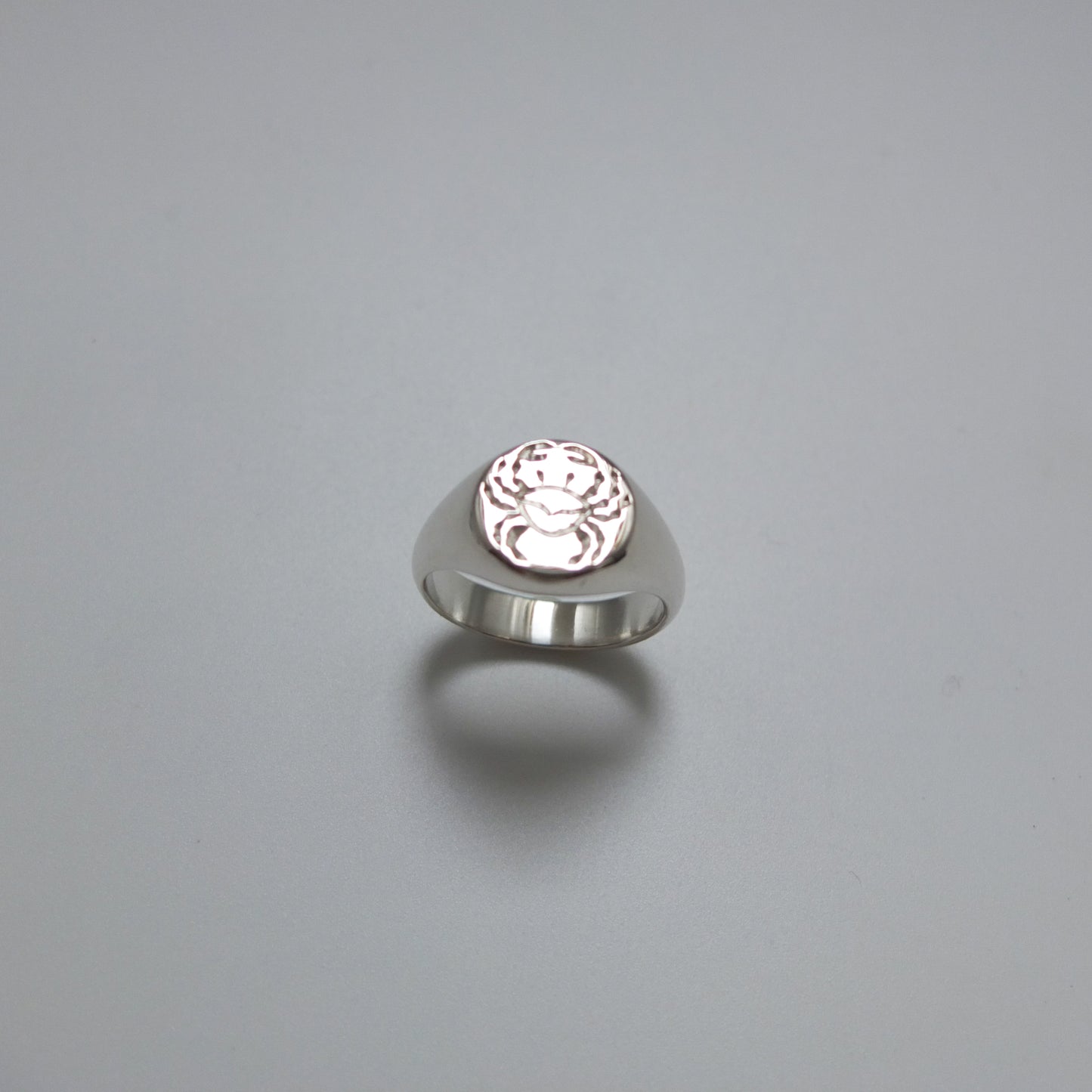 Crab II Signet Ring