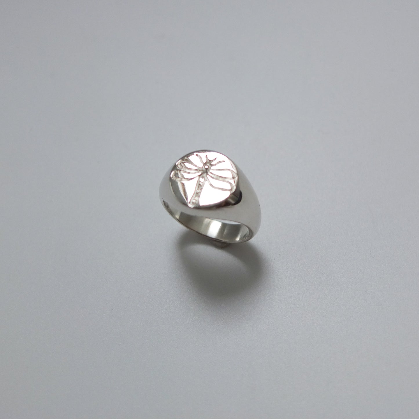 Dragonfly Signet Ring