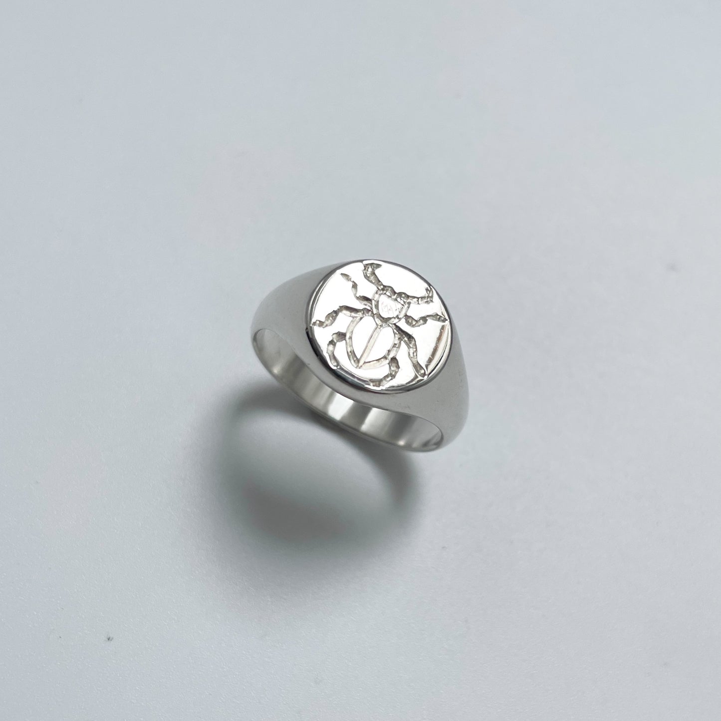 Beetle IIII Signet Ring