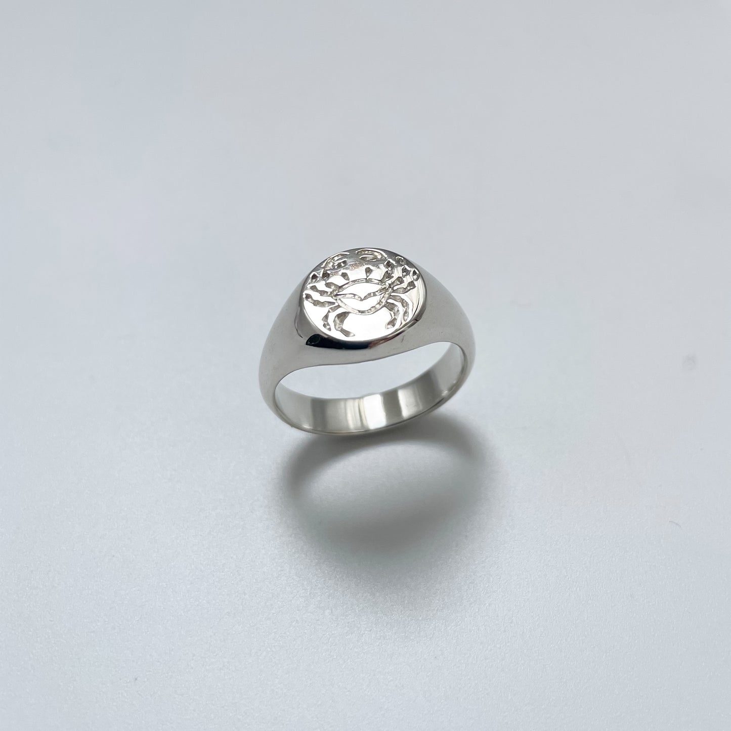 Crab II Signet Ring