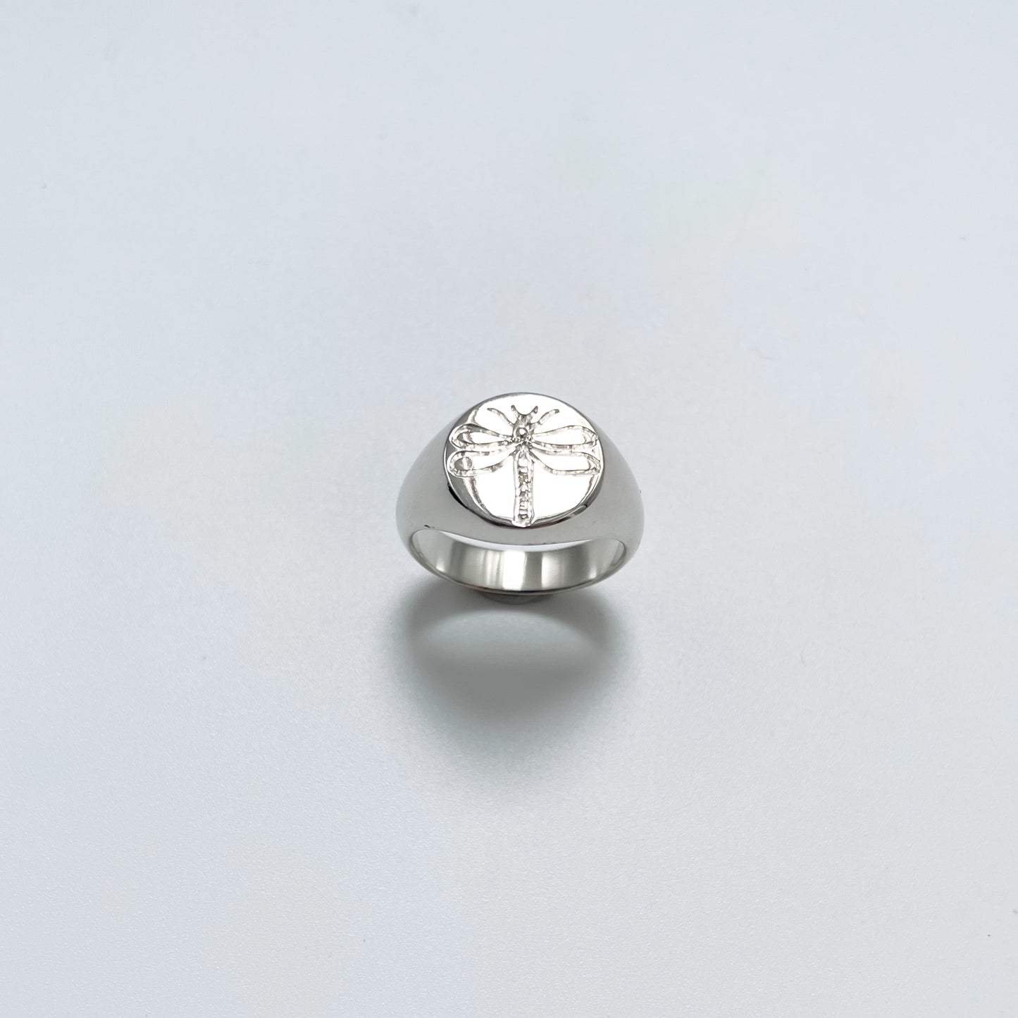 Dragonfly Signet Ring
