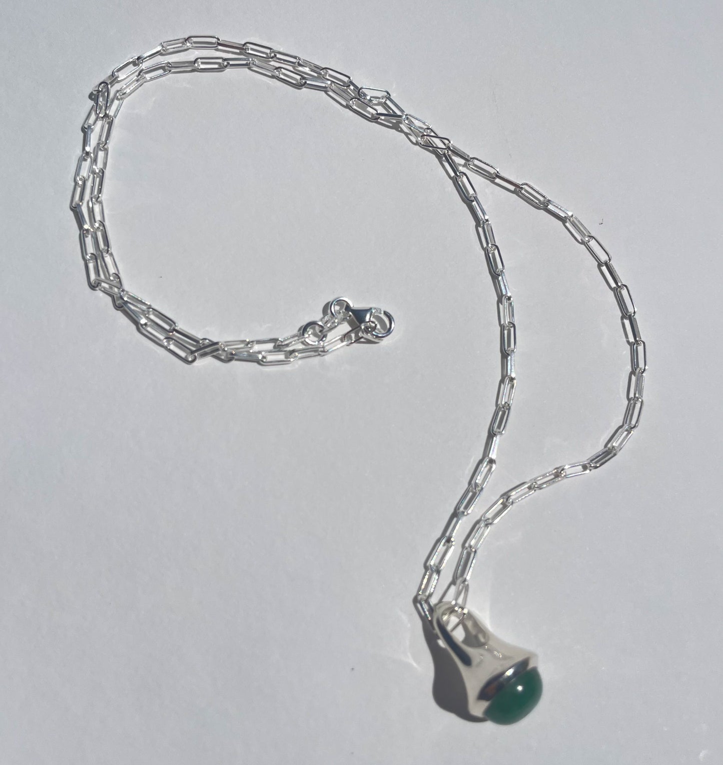 Silver Drop Pendant