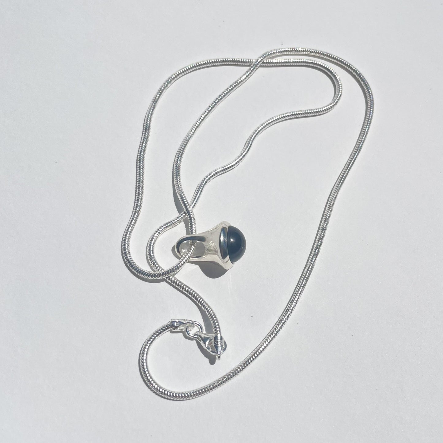 Silver Drop Pendant