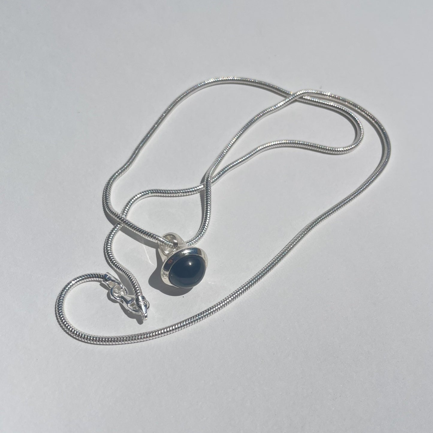 Silver Drop Pendant