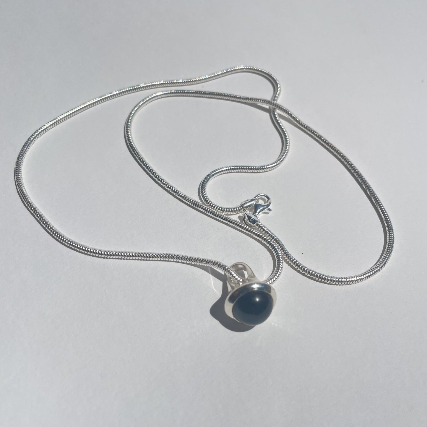 Silver Drop Pendant