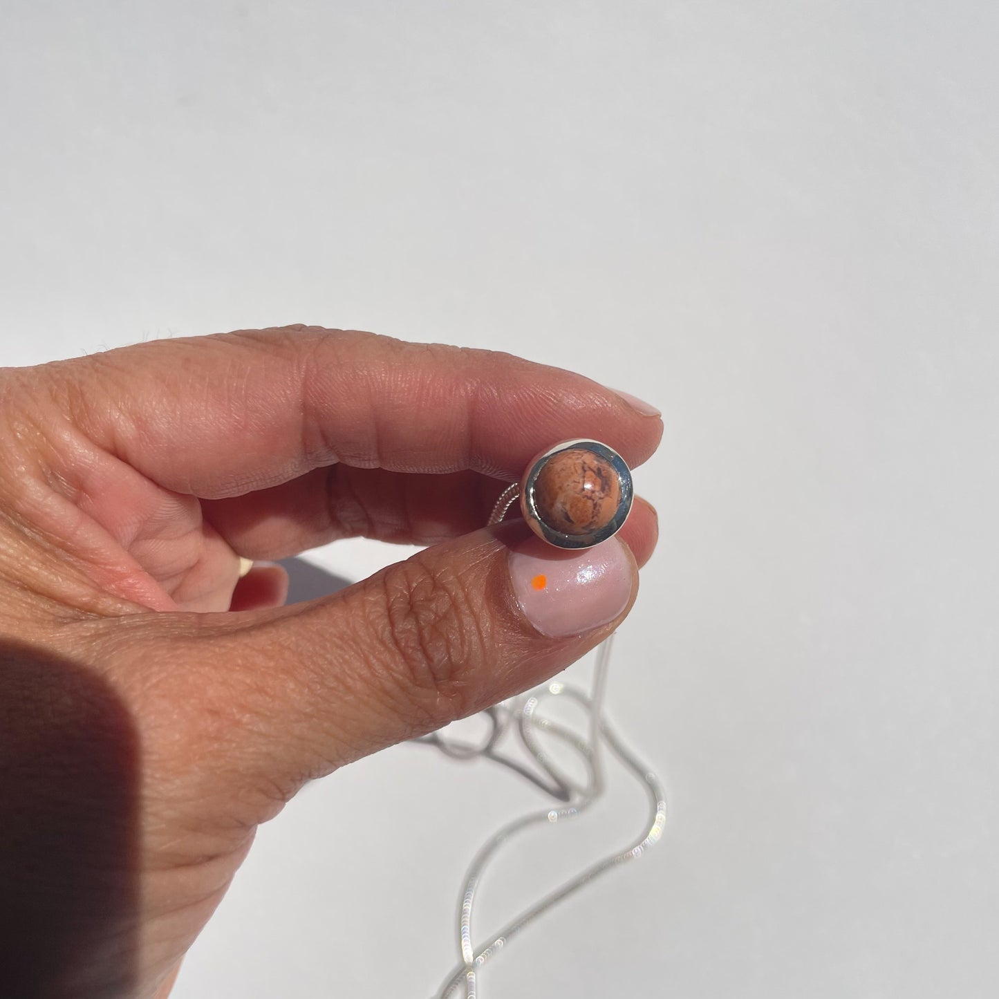Silver Drop Pendant