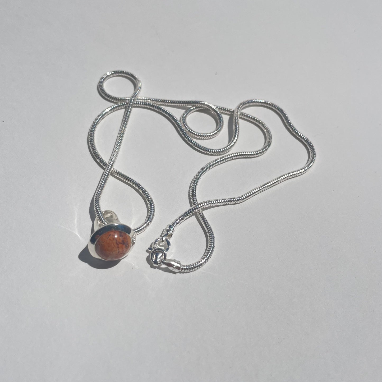 Silver Drop Pendant
