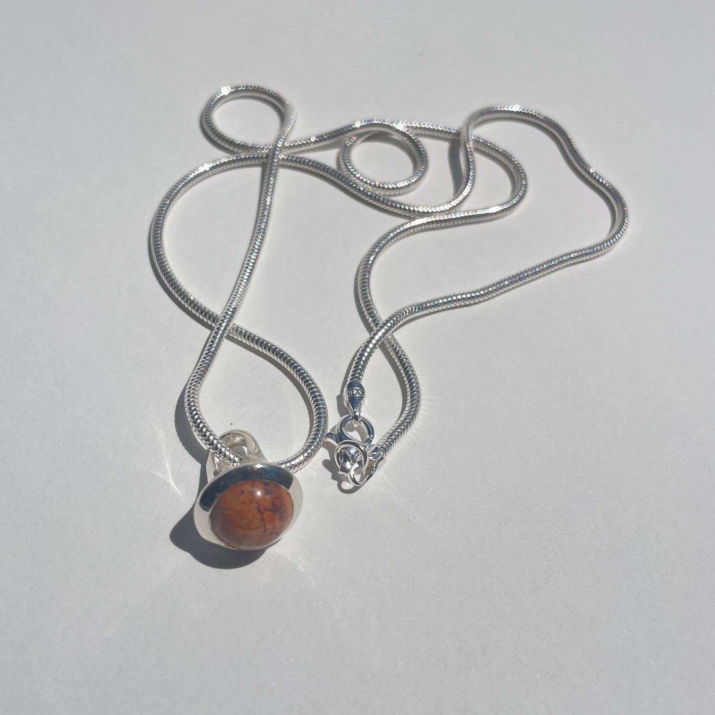 Silver Drop Pendant