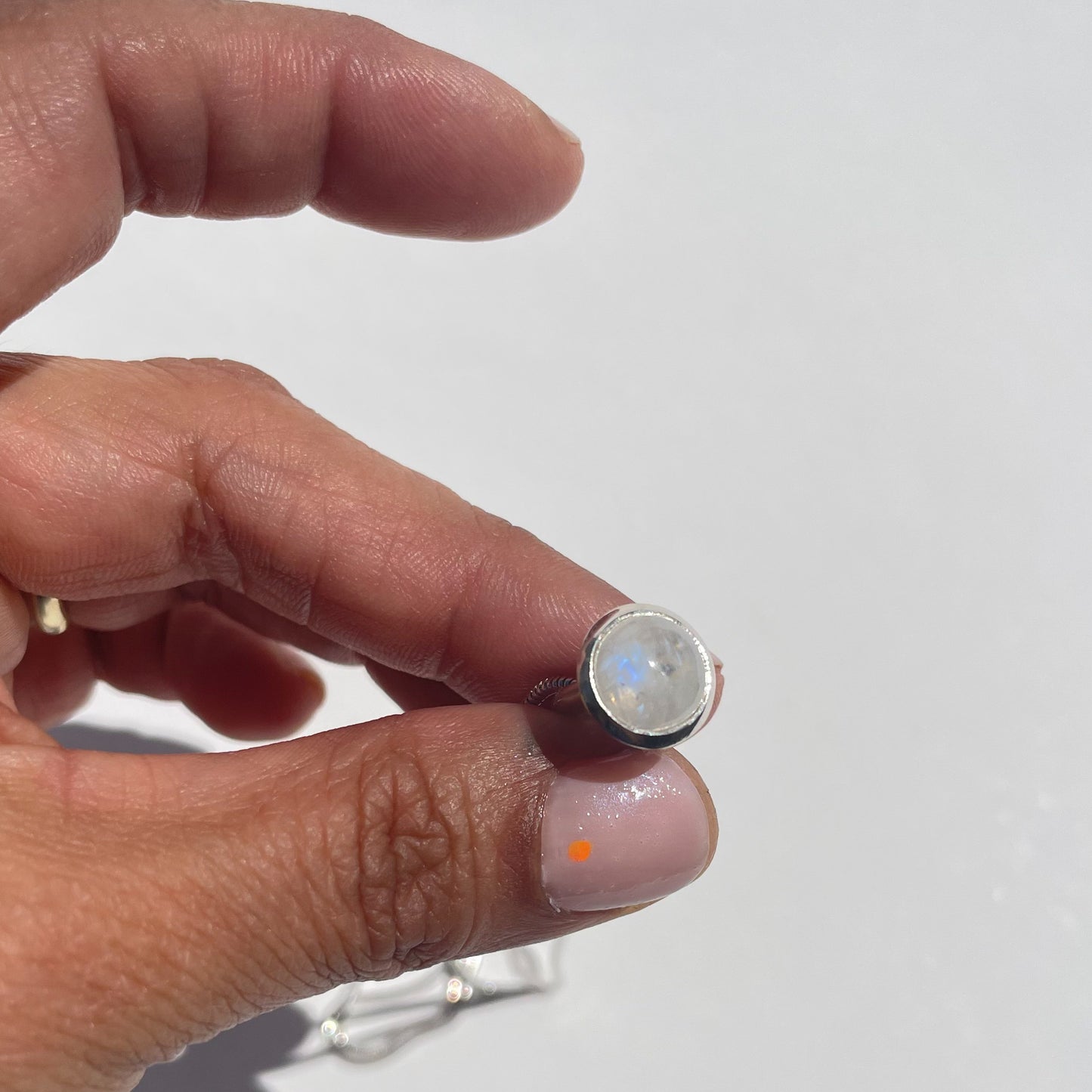 Silver Drop Pendant