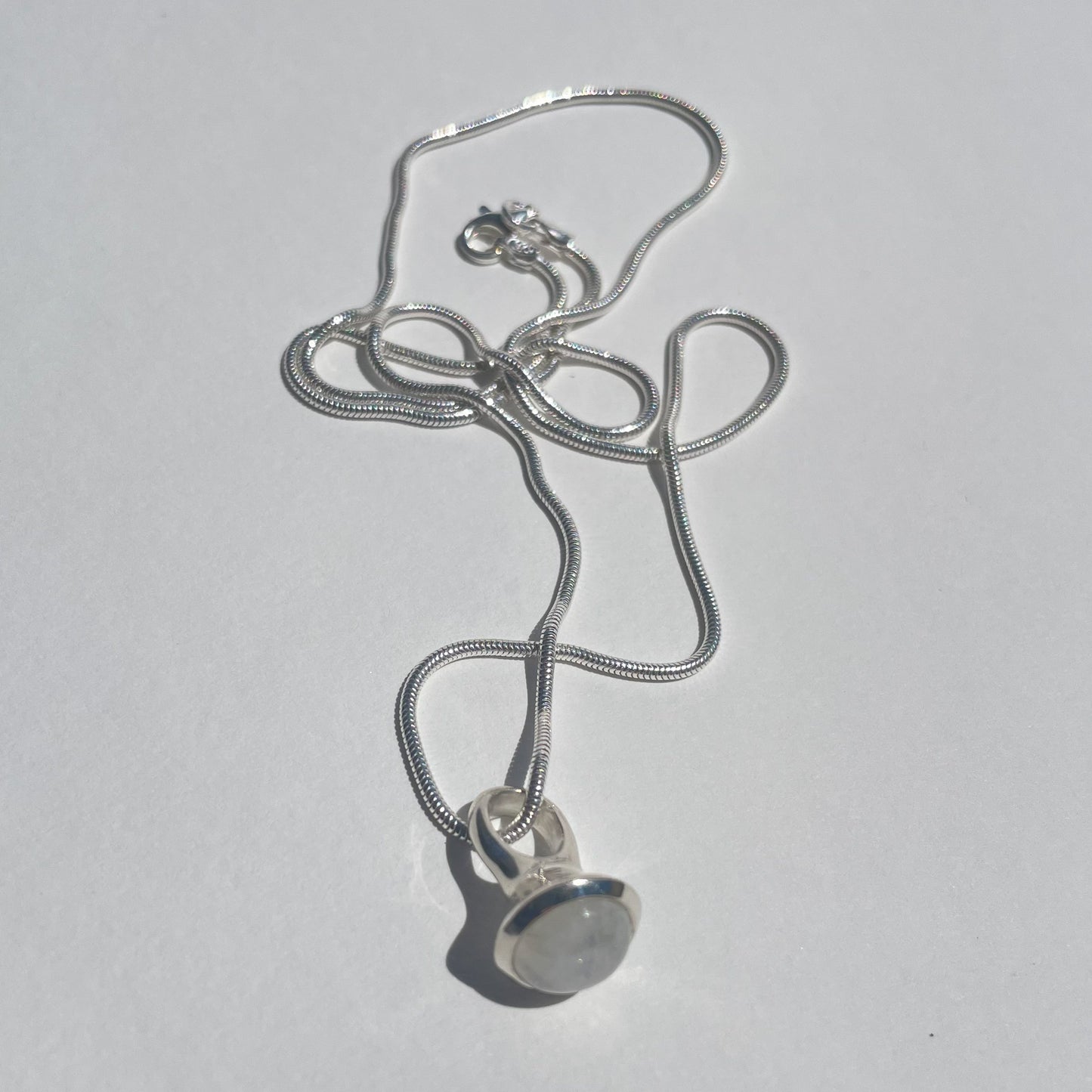 Silver Drop Pendant