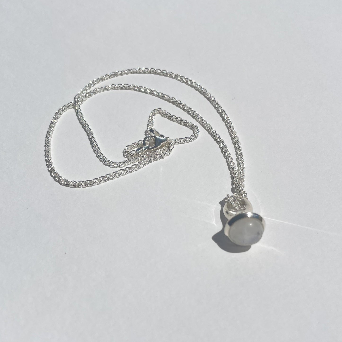 Silver Drop Pendant