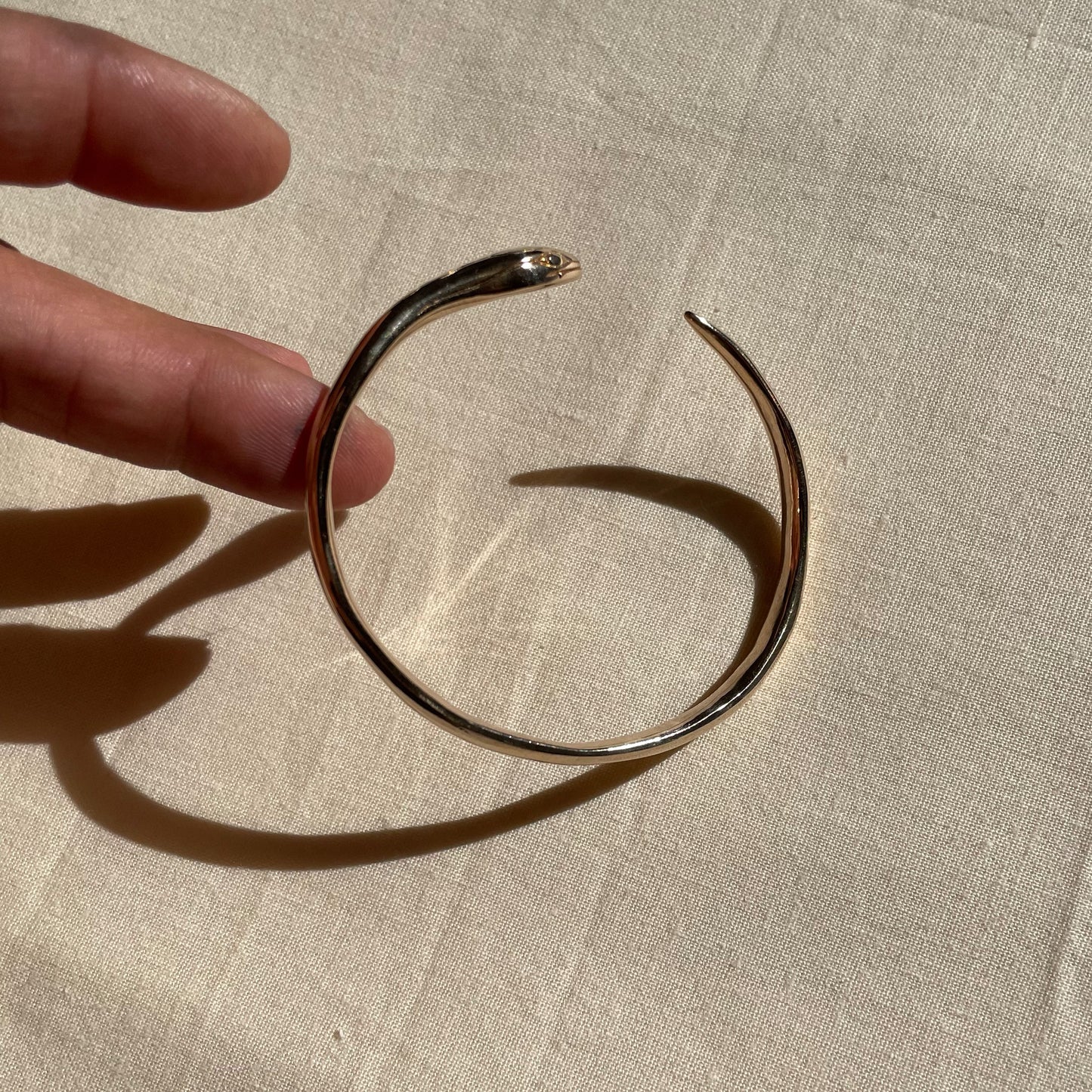 Bronze Snake Bangle