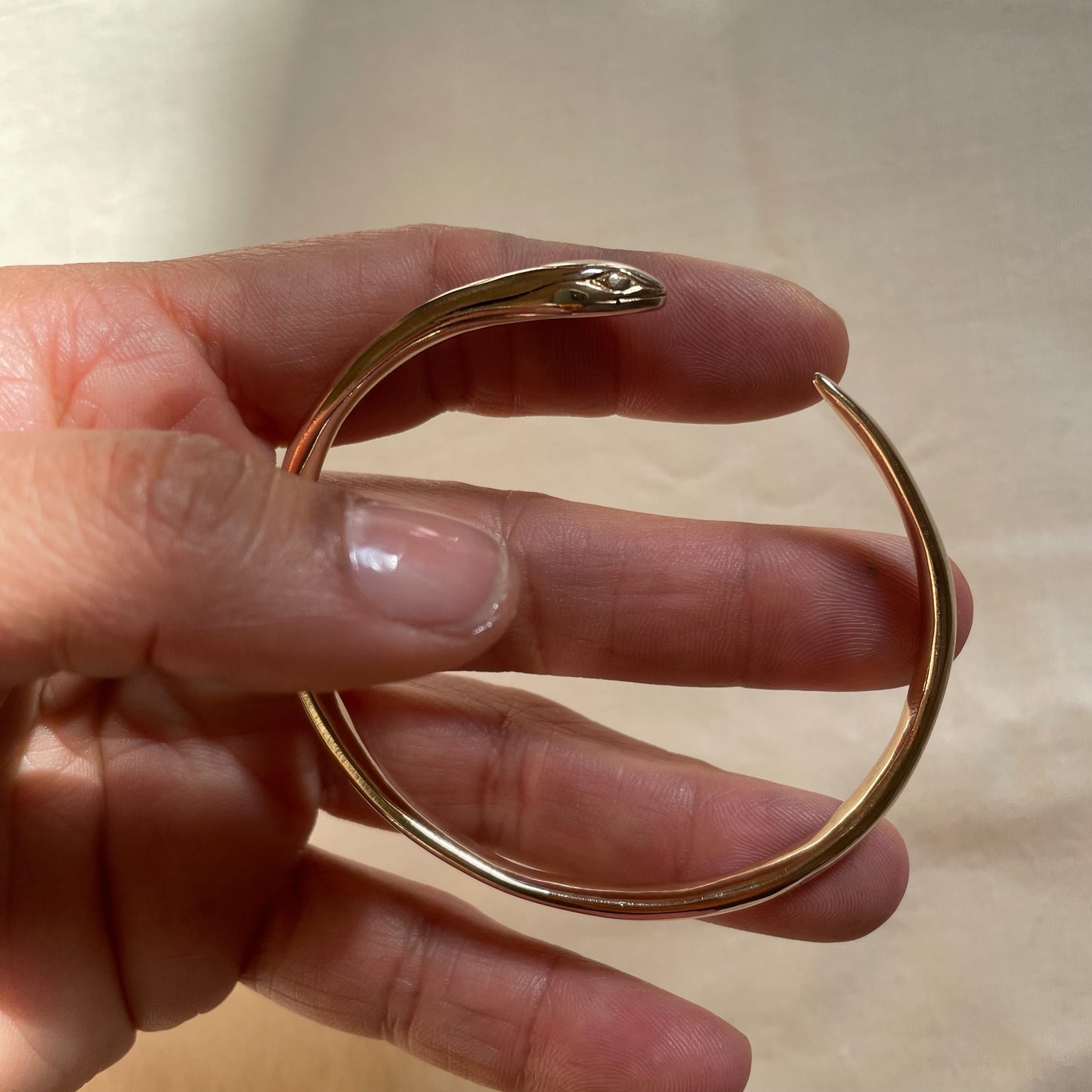Bronze Snake Bangle