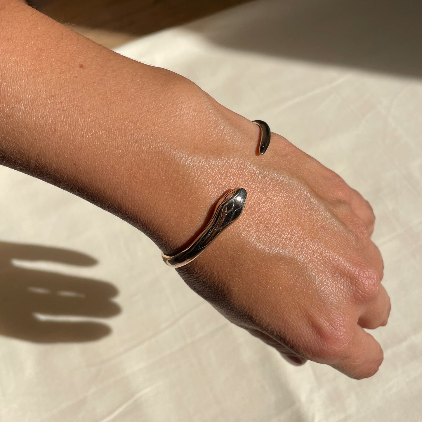 Bronze Snake Bangle
