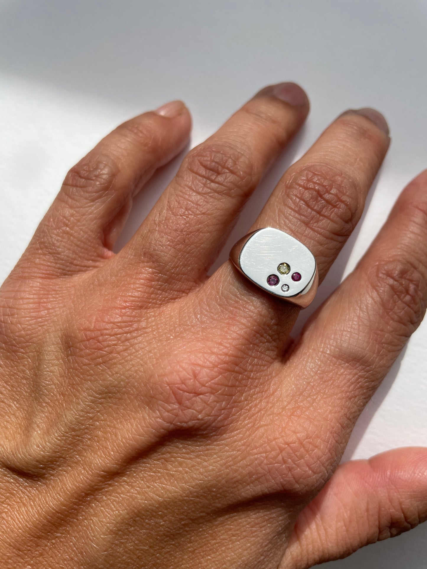 silver signet ring