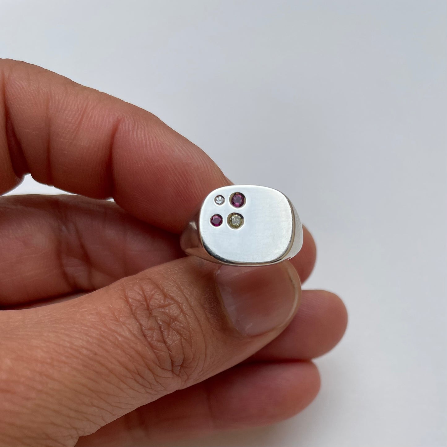 silver signet ring