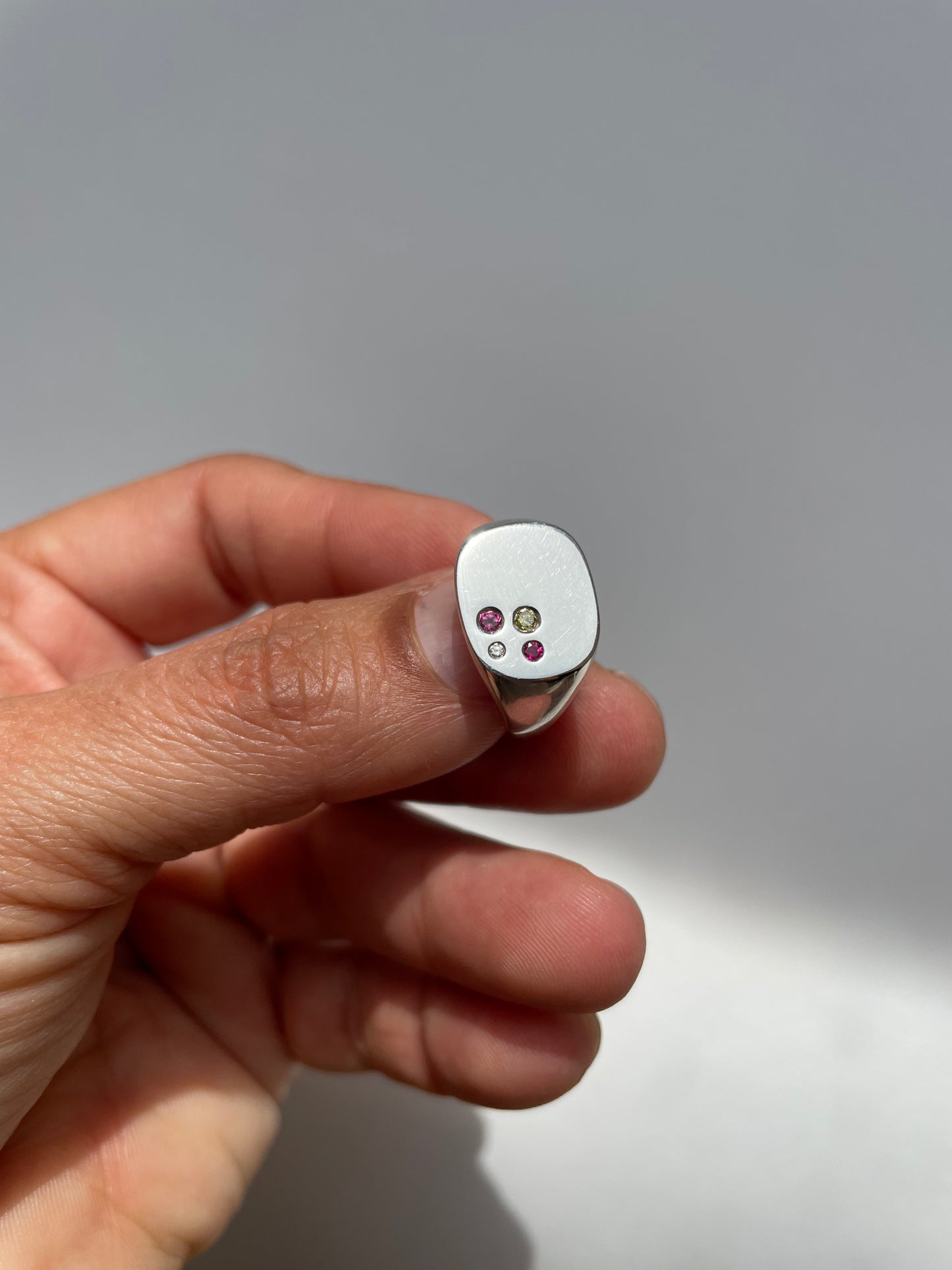 silver signet ring