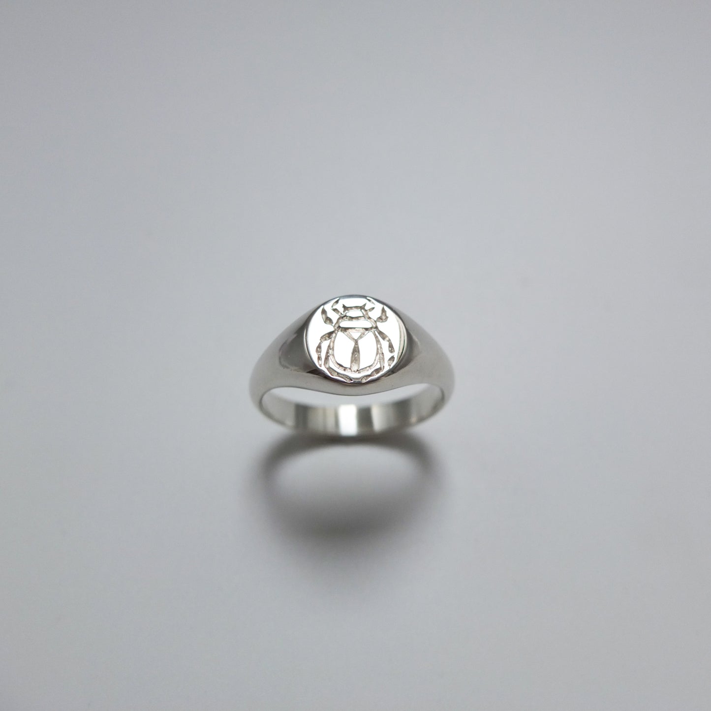 Beetle III Signet Ring