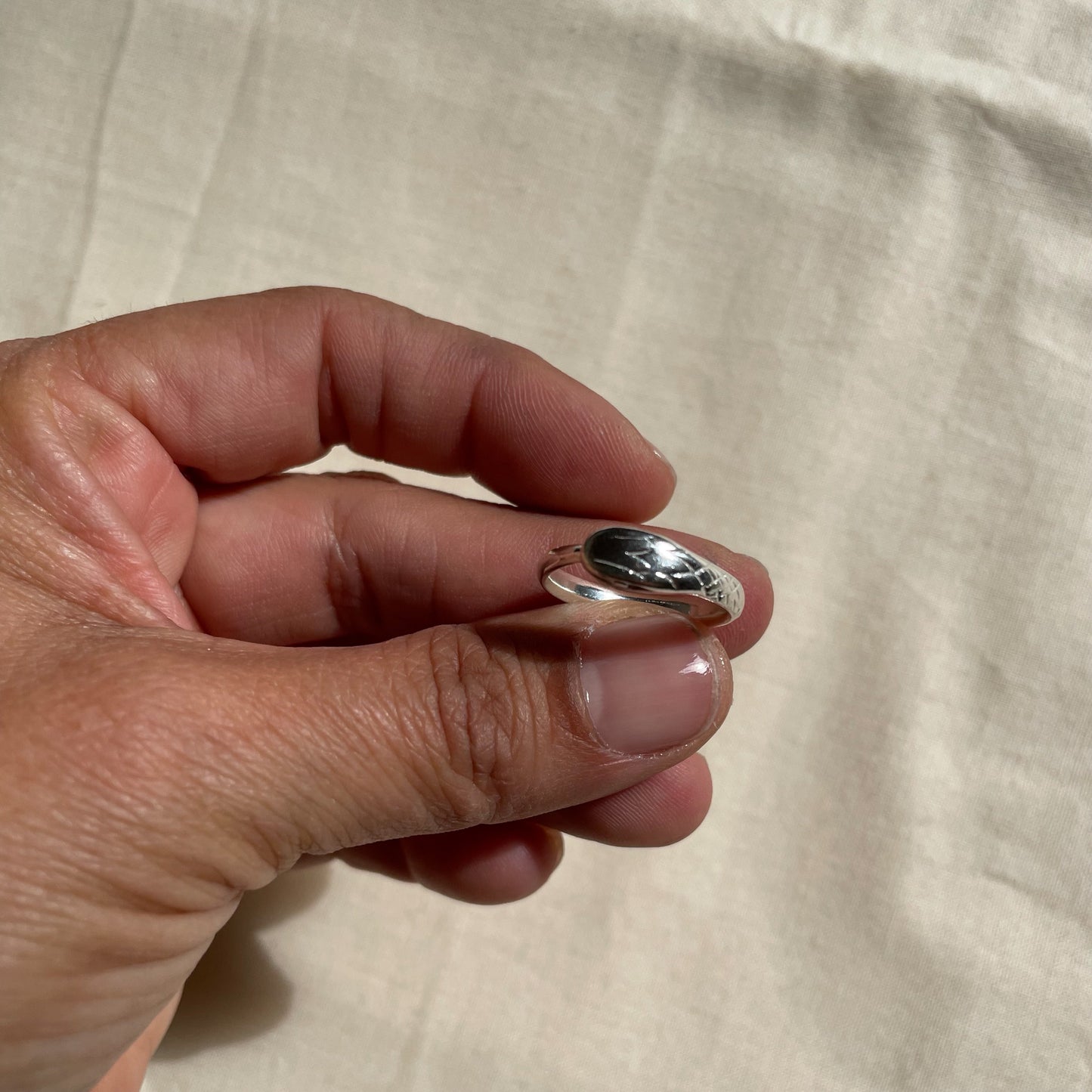 Silver Ouroboros Ring