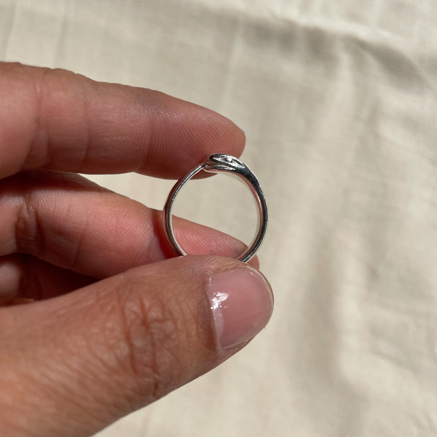 Silver Ouroboros Ring